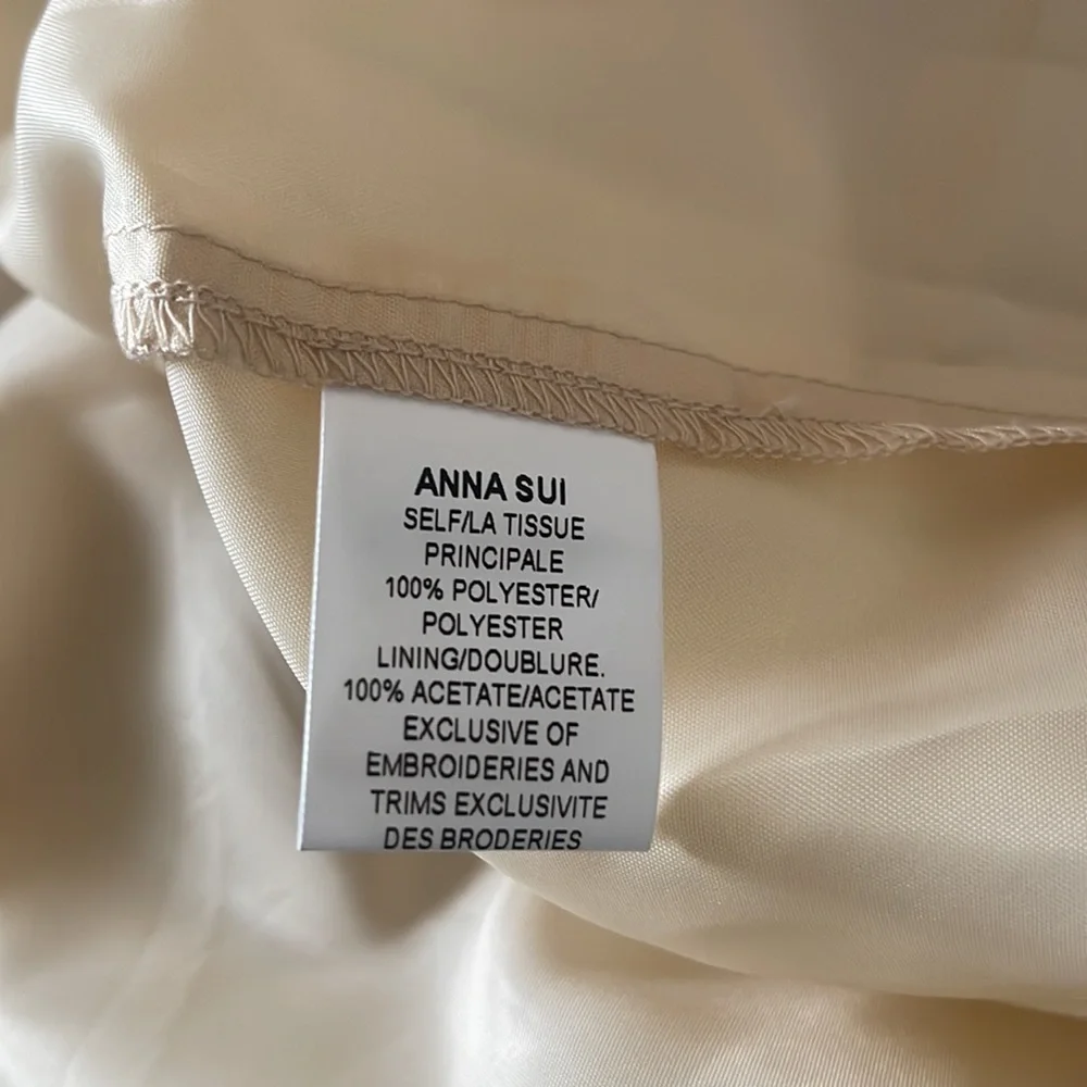 Anna Sui for Anthropologie Hiawatha Dress Size 2 - Picture 7 of 7